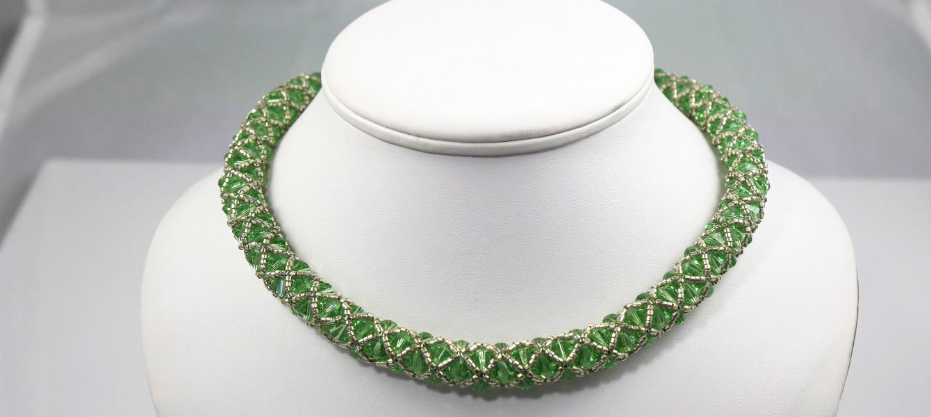 Image of Peridot Mist Necklace