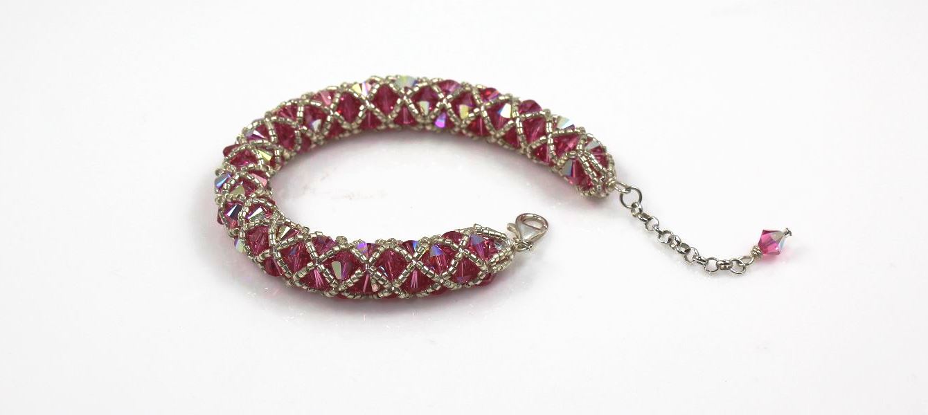 Image of Hot Pink Glamour Bracelet
