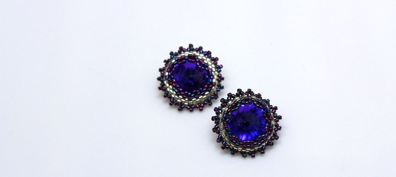 Plush Purple Earrings