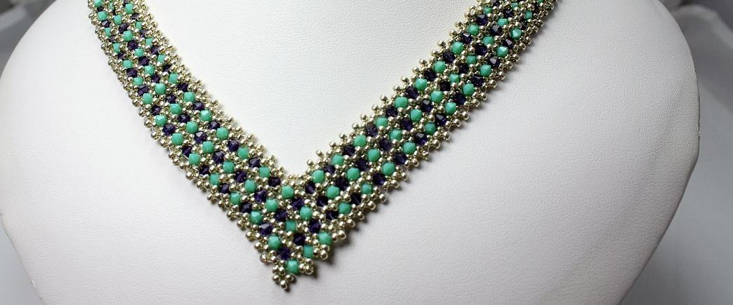 Purple & Turquoise V